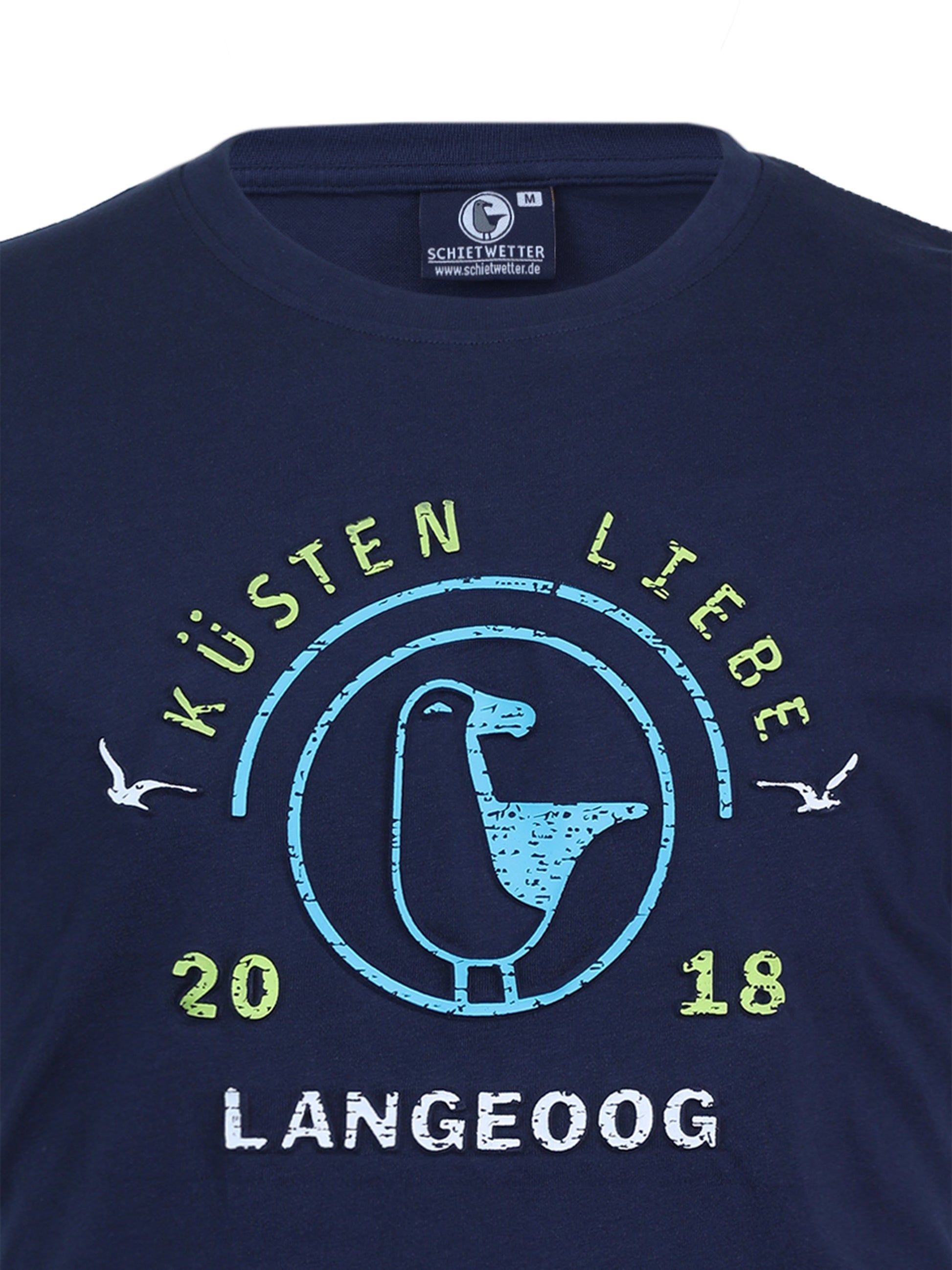 laufbursche gear T-Shirt Langeooger Laufbursche – Schietwetter