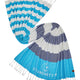 navy-türkis-weiß