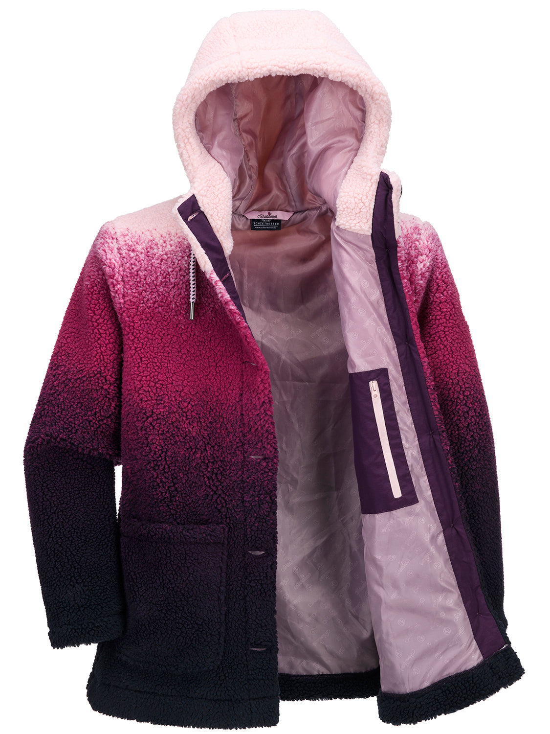 Glasen Gusti Fleece Mantel