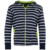 navy-weiß/lime